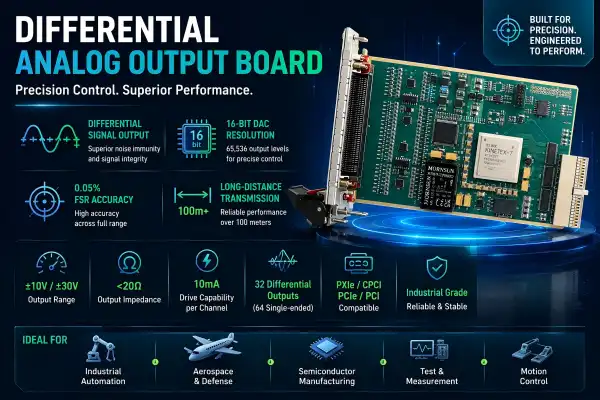 Can a Differential Analog Output Board Enhance Control Performance?